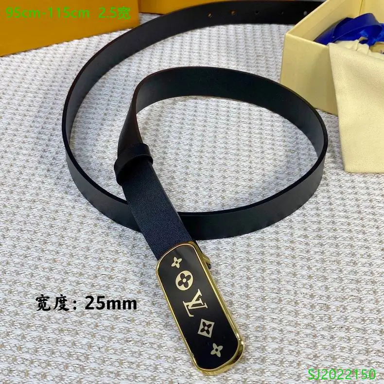 LV Belt 25mmX95-115cm 7D13